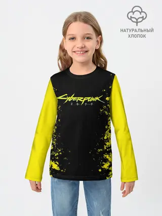 Детский лонгслив / CYBERPUNK 2077