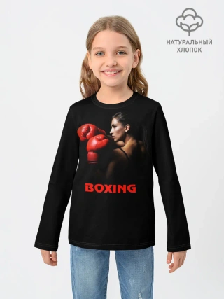 Детский лонгслив / BOXING