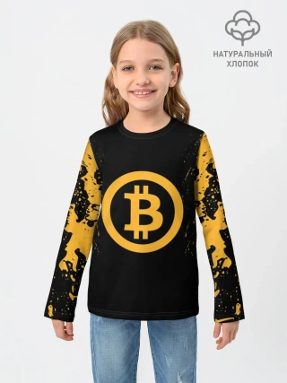 Детский лонгслив / БИТКОИН | BITCOIN