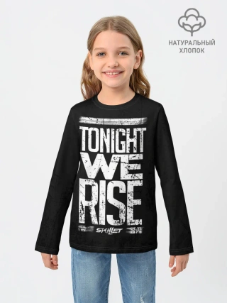 Детский лонгслив / We Rise