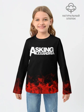 Детский лонгслив / Asking Alexandria