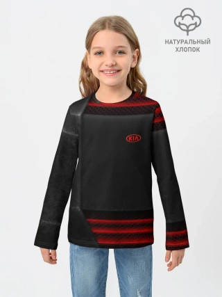 Детский лонгслив / KIA auto sport