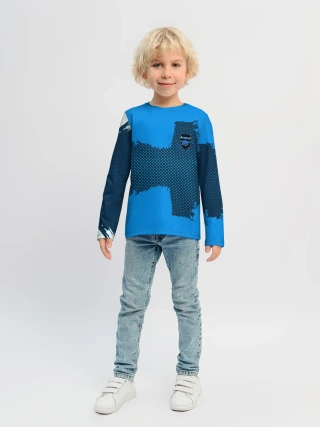Детский лонгслив / ARSENAL SPORT BLUE