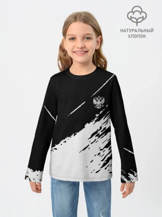 Детский лонгслив / Russia sport