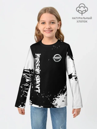 Детский лонгслив / NISSAN SPORT