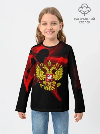 Детский лонгслив / Русский