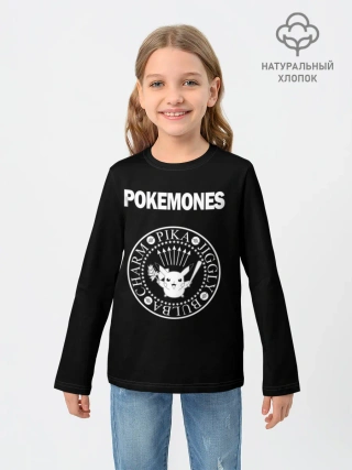 Детский лонгслив / Pokemones