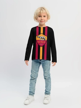 Детский лонгслив / FC Roma Lines