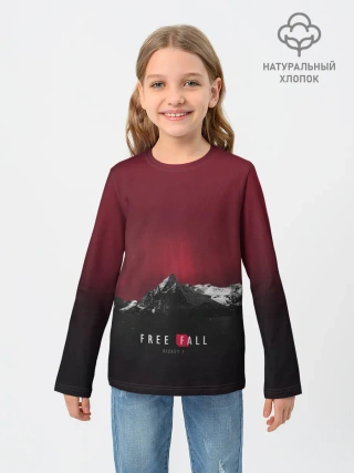 Детский лонгслив / Free fall