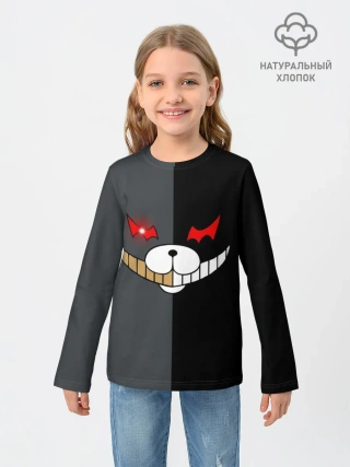 Детский лонгслив / KUROKUMA x MONOKUMA