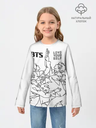 Детский лонгслив / BTS