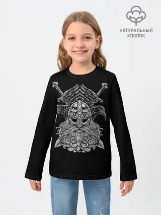 Детский лонгслив / Один