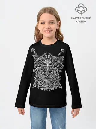 Детский лонгслив / Один