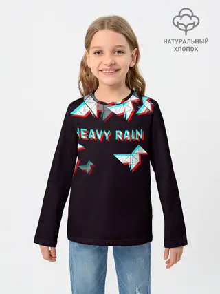 Детский лонгслив / Heavy Rain