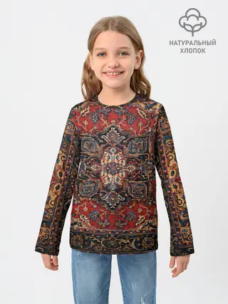 Детский лонгслив / из России с любовью