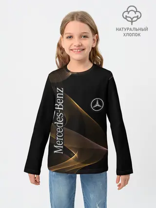 Детский лонгслив / Mercedes