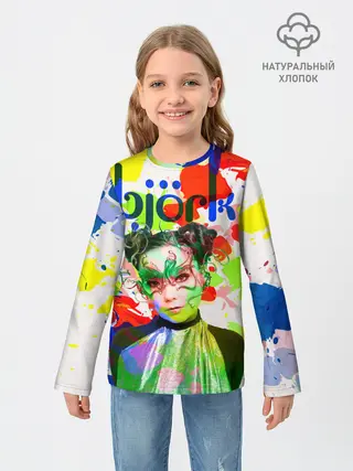 Детский лонгслив / Bjork