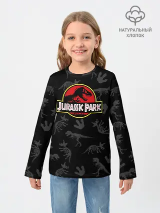 Детский лонгслив / Парк Юрского Периода