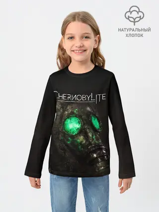 Детский лонгслив / CHERNOBYLITE ПРОТИВОГАЗ