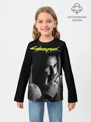 Детский лонгслив / Cyberpunk 2077 | Джонни