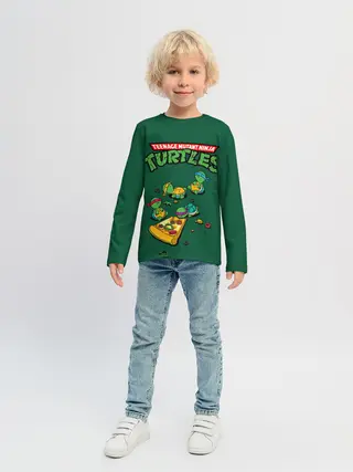 Детский лонгслив / PIZZA LOVER