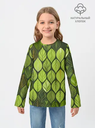 Детский лонгслив / ЛЕСНАЯ БРОНЯ
