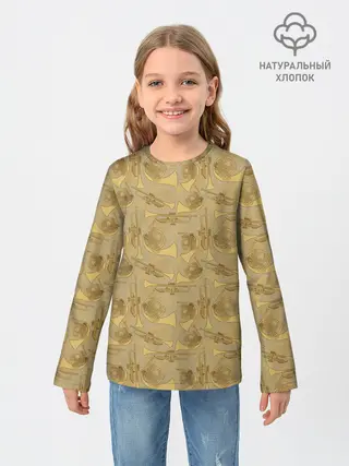 Детский лонгслив / Джаз