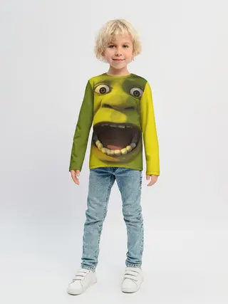 Детский лонгслив / Shrek | Шрек