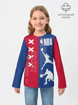 Детский лонгслив / NBA