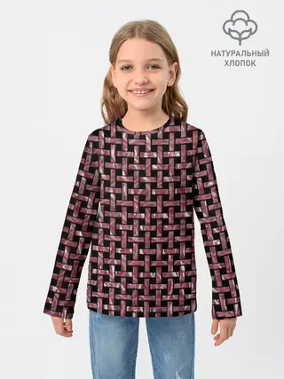 Детский лонгслив / Сплетение