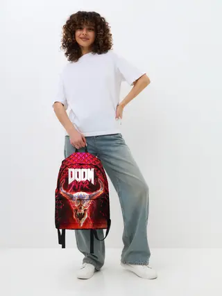 Рюкзак джинсовый / Doom Enternal