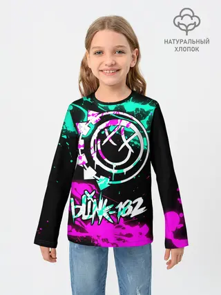 Детский лонгслив / Blink-182