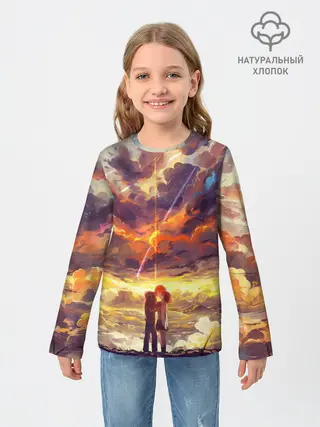 Детский лонгслив / Кимино Аниме