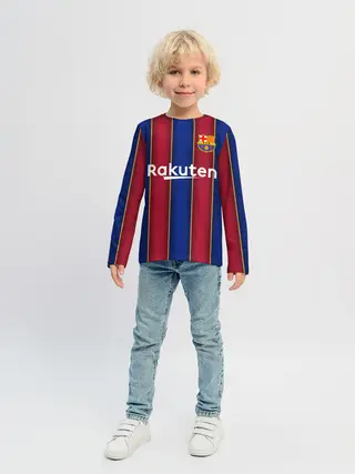 Детский лонгслив / Messi home 20-21