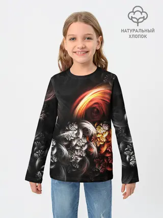 Детский лонгслив / FRACTALS