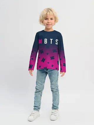 Детский лонгслив / BTS / БТС