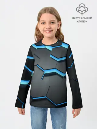 Детский лонгслив / 3D Плиты