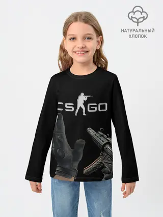Детский лонгслив / CS:GO