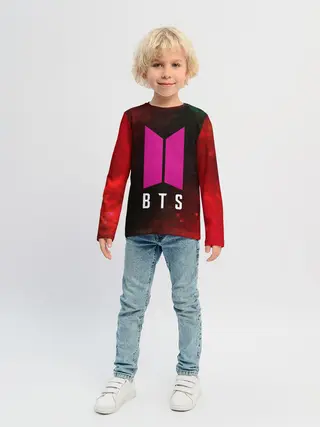 Детский лонгслив / BTS / БТС