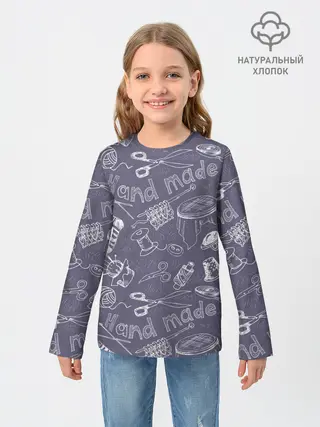 Детский лонгслив / Hand made