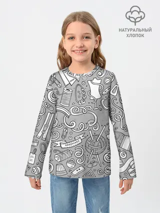 Детский лонгслив / handmade