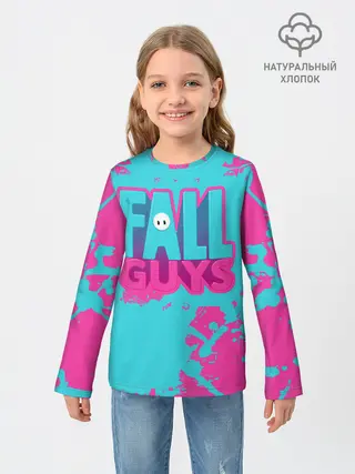 Детский лонгслив / Fall Guys: Ultimate Knockout