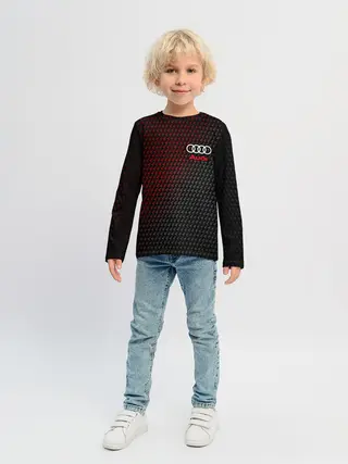 Детский лонгслив / AUDI / АУДИ