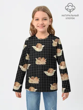 Детский лонгслив / Ангел