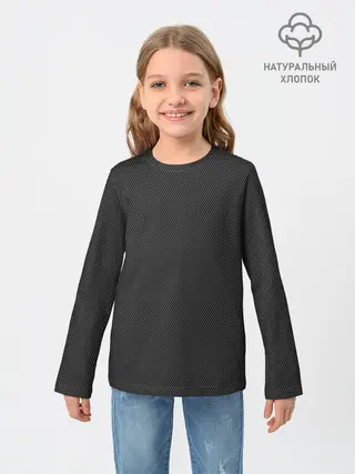 Детский лонгслив / Змеиная чешуя