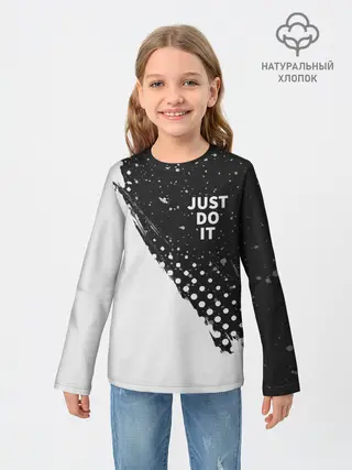 Детский лонгслив / JUST DO IT