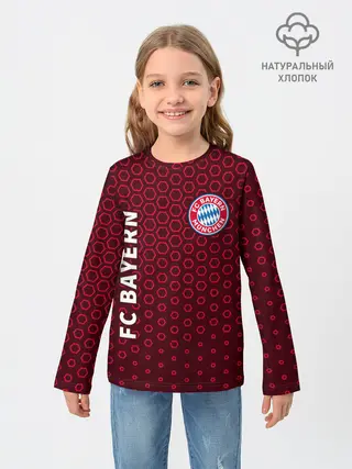 Детский лонгслив / FC BAYERN / БАВАРИЯ