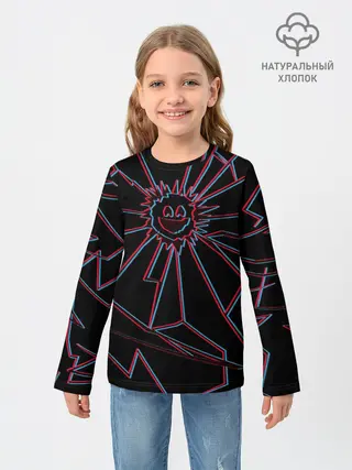 Детский лонгслив / ЧЕРНОЕ ЗЕРКАЛО