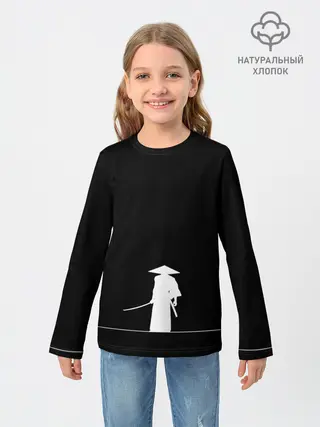 Детский лонгслив / Одинокий самурай