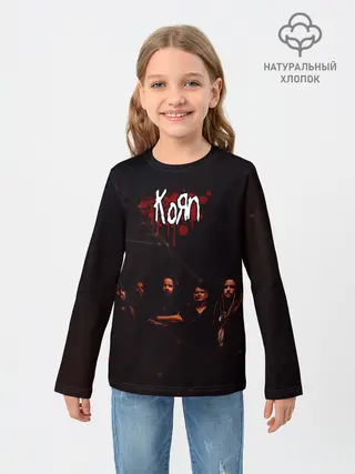 Детский лонгслив / Korn